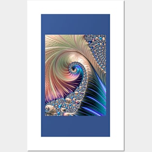 "Fractal Swirl" Posters and Art